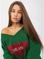 Mikina VI BL 3113.73P tmavě zelená Mikina VI BL 3113.73P tmavě zelená