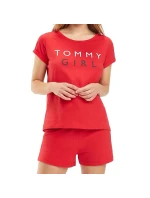 Dámské Tričko s krátkým rukávem UW0UW01619-611 - Tommy Hilfiger