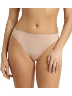 Dámské bezešvé kalhotky DIM BODY TOUCH DAILY STRING - DIM - tělová