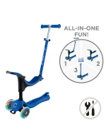 Koloběžka GO-UP SPORTY LIGHTS se sedadlem (452-600-4 S)