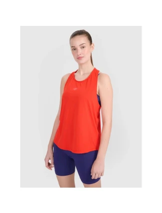 Dámský oversize rychleschnoucí tréninkový top 4F 4FWSS25TFSLF412-62S