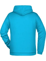 Daiber JN 796 Pánská mikina s kapucí 02.0796 turquoise Daiber JN 796 Pánská mikina s kapucí 02.0796 turquoise
