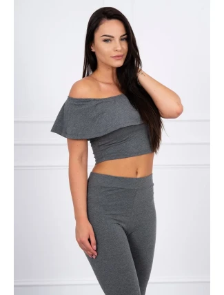 Sada s volánky grafit Sada s volánky grafit