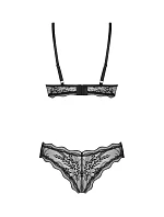 Dámský svůdný set Perisia 2-PCS Set černý - Obsessive Dámský svůdný set Perisia 2-PCS Set černý - Obsessive