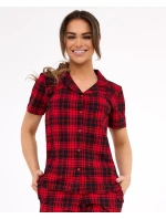 Cornette pyžamo 346/424 Tracy 2 l/r S-2XL dámské rozepínací