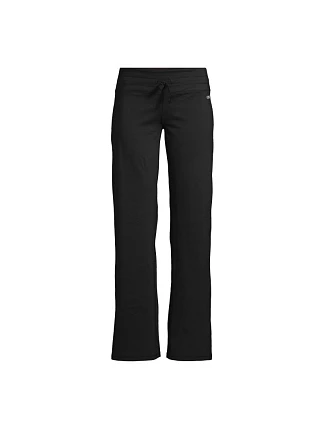 Dámské kalhoty CASALL Jersey Straight Pant, černé Dámské kalhoty CASALL Jersey Straight Pant, černé
