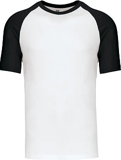 Kariban K 330 Baseballové tričko 20.K330 white/black