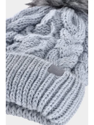 Dívčí zimní čepice 4F Modrá 4FJWAW24ACAPF421-34S