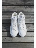 Pánské vysoké zateplené tenisky Big Star - bílé Pánské vysoké zateplené tenisky Big Star - bílé