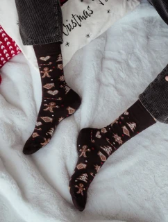 Pánské vánoční ponožky Gingerbread 1290.037