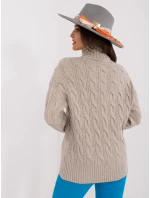 Jumper AT SW 23445.00 světle šedý Jumper AT SW 23445.00 světle šedý