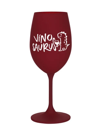 VÍNOSAURUS - bordó sklenice na víno 350 ml