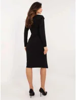 Dámské šaty DHJ SK 18203.40 Černá - FPrice Dámské šaty DHJ SK 18203.40 Černá - FPrice