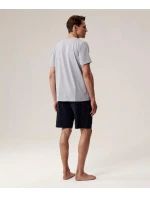 Pánské pyžamo Atlantic NMP-395 kr/r S-2XL Pánské pyžamo Atlantic NMP-395 kr/r S-2XL