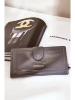 Dámská Peněženka Z Eko Kůže Šedá Kalinessa