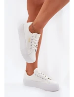 Dámské Tenisky Na Platformě Lee Cooper LCW-25-31-3450L Bílé