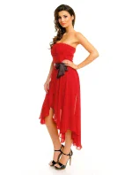 Společenské šaty korzetové HS-347 červené - MAYAADI Společenské šaty korzetové HS-347 červené - MAYAADI