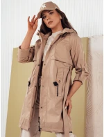 Dámská přechodná bunda parka NOLES béžová FashionStreet TY4282