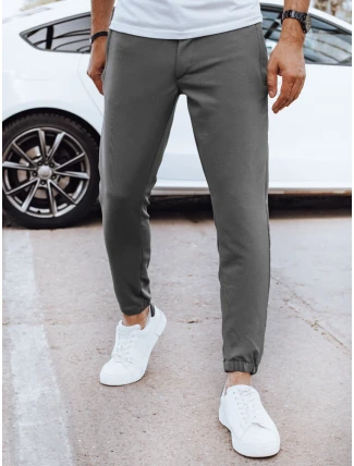Pánské tmavě šedé kalhoty FashionStreet jogger UX4265