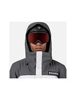 Pánská lyžařská bunda ROSSIGNOL Hero Velika Insulated Jkt, šedá Pánská lyžařská bunda ROSSIGNOL Hero Velika Insulated Jkt, šedá