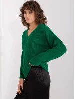 BA SW 8028 jumper.36P tmavě zelená