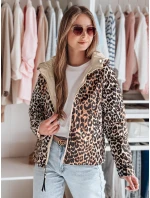 Dámská oboustranná přechodná bunda ZIBERKA béžová FashionStreet TY4869 Dámská oboustranná přechodná bunda ZIBERKA béžová FashionStreet TY4869