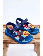 Dětské sandály Superman Grendene Kids JJ385050 Modrá Dětské sandály Superman Grendene Kids JJ385050 Modrá