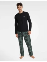 Pyžamo Usher 40946-99X Černá - Henderson Pyžamo Usher 40946-99X Černá - Henderson