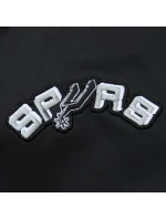 Mitchell & Ness Lightweight Satin Bomber San Antonio Spurs jacket M SJKT6599-SASYYPPPBLCK pánské