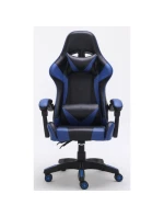 OTOČNÁ HERNÍ ŽIDLE REMUS MODRÁ