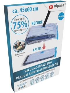 Vak na oblečení, lůžkoviny 45x60cm ALPINA