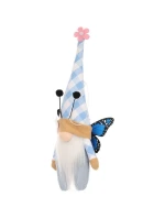 GHOST GNOM BLUE MOTHER 25CM SPRING DECORATION dětské