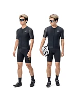 Cyklistický dres Rockbros 15200025 krátký rukáv velikost XS - černý