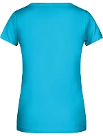 Daiber 8007 Dámské tričko z bio bavlny 02.8007 turquoise