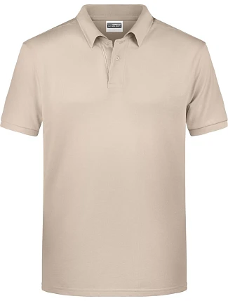 Daiber 8010 Pánské piqué polo z bio bavlny 02.8010 stone Daiber 8010 Pánské piqué polo z bio bavlny 02.8010 stone
