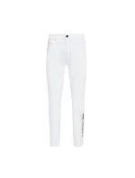Karl Lagerfeld White Gf Denim Pants W 221W1101 Jeans