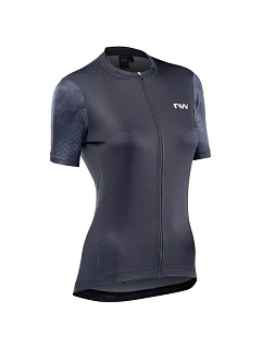 Cyklistické tričko NORTHWAVE Origin Woman Jersey Short Sleeve, černé