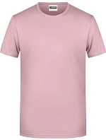 Daiber 8008 Pánské tričko z bio bavlny 02.8008 soft pink Daiber 8008 Pánské tričko z bio bavlny 02.8008 soft pink