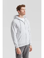 Fruit of the Loom Classic Hooded Sweat Jacket Mikina s kapucí 16.2062 black