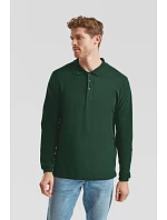 Fruit of the Loom Premium Polo LSL Piqué polo s dlouhým rukávem 16.3310 black Fruit of the Loom Premium Polo LSL Piqué polo s dlouhým rukávem 16.3310 black