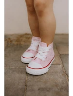 Dětské vysoké tenisky Pink Mona