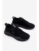 Pánské tenisky Memory Foam Big Star LL174248 Černá