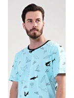 Pánské pyžamo šortky Oceán