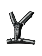 Rogelli LED reflexní vesta černá