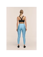 Dámské tréninkové legíny CASALL Overlap High Waist Tights, modrá barva