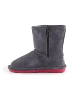 Dětské zimní boty Emma pro batolata 608TZ-903 Charcoal Pomberry - BearPaw Dětské zimní boty Emma pro batolata 608TZ-903 Charcoal Pomberry - BearPaw