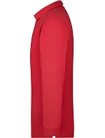 Daiber JN 22 Piqué polo s dlouhým rukávem z těžké bavlny 02.0022 red