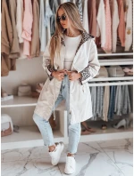 Dámská přechodná bunda PANTER bílá FashionStreet TY4802