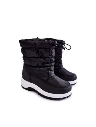 Dětské Sněhule On Slider Big Star KK374235 Černe