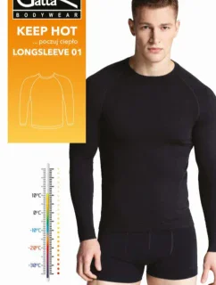 Pánský nátělník LONGSLEEVE MEN 01 KEEP HOT